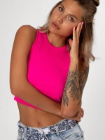 Спортивный кроп топ укороченный под пиджак