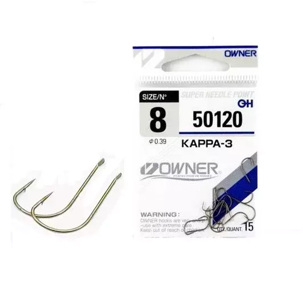 Крючки Owner 50120 Kappa-3