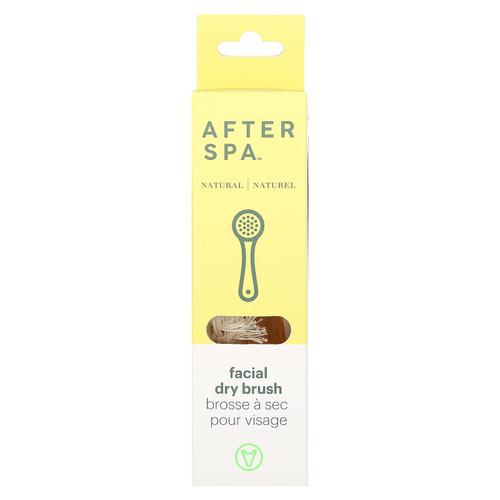 AfterSpa, щетка для сухого массажа лица, 1 шт.