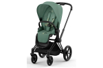 Коляска 2 в 1 Cybex Priam IV Leaf Green, шасси Rose Gold