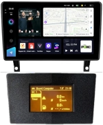 Магнитола для Opel Antara 2006-2015 (перенос БК вниз, черная) - Teyes CC3-2K QLed Android 10, ТОП процессор, SIM-слот, CarPlay