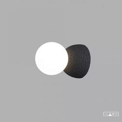 Накладной светильник iLamp Foxtrot 10695W/1-D100 BK-WH