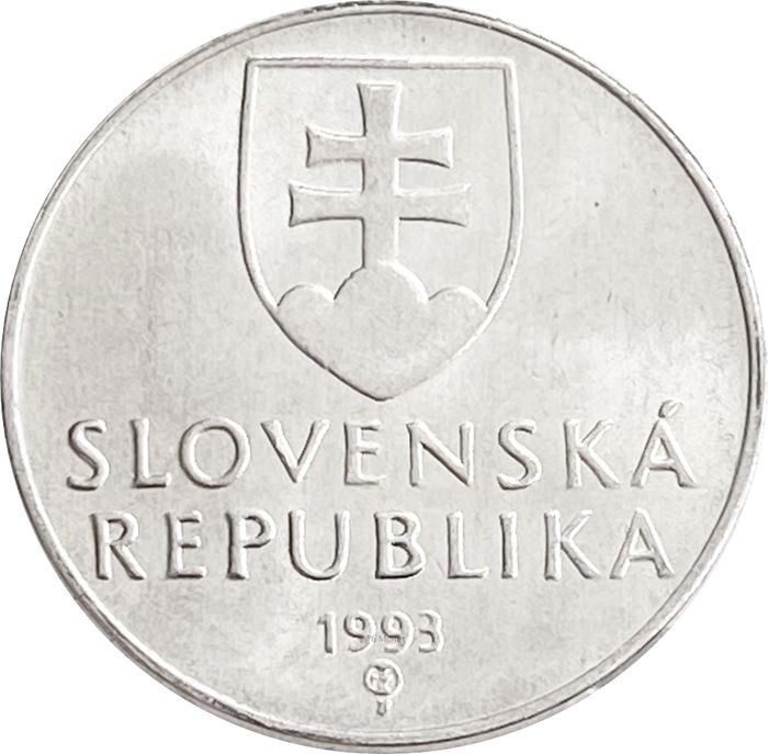 10 геллеров 1993 Словакия