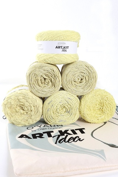 Пряжа O'Yarn ART KIT IDEA, 600г