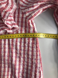 Блузка Mango в стильную клетку, маркировка М, визуально на 46 размер