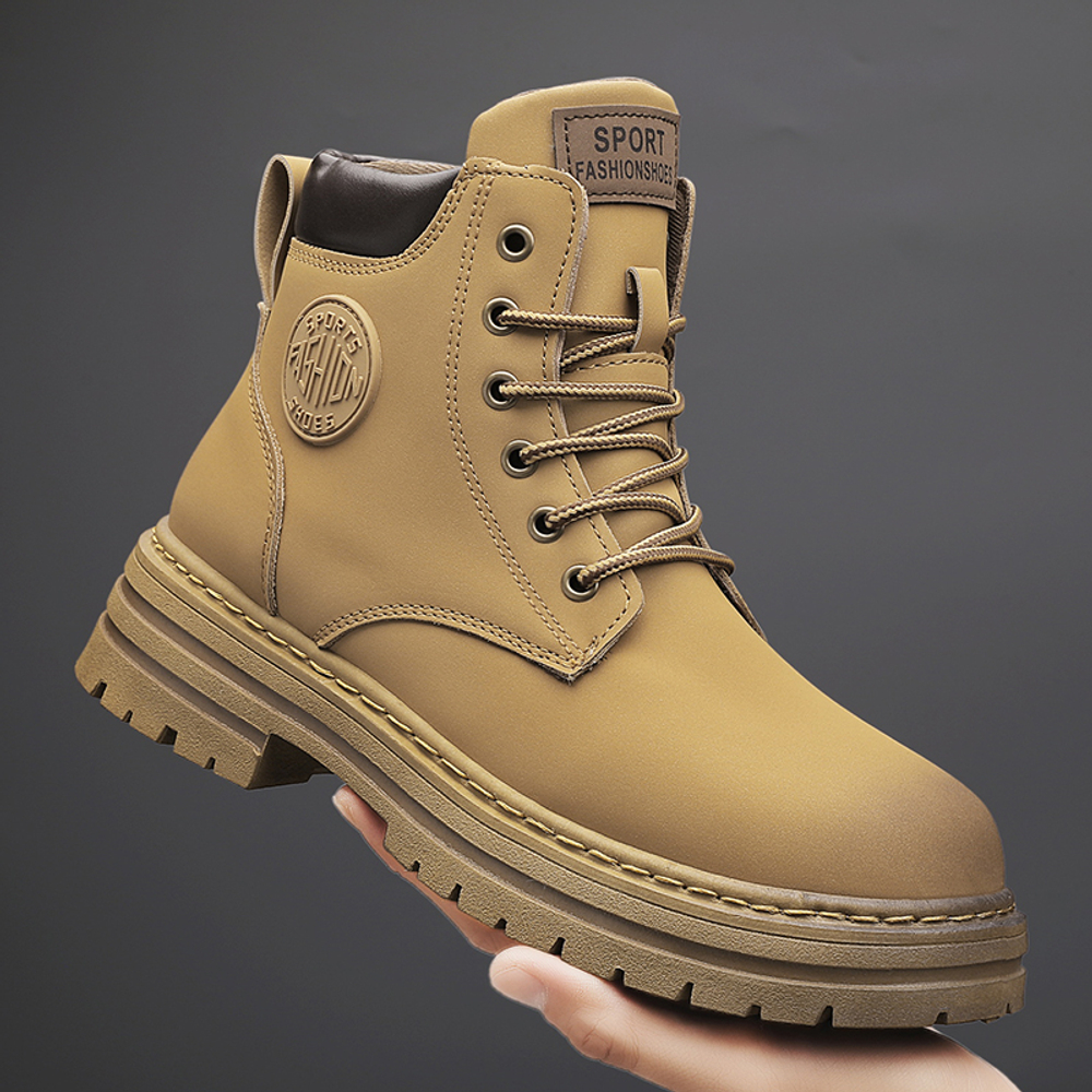 HUANAI 10.5cm Combat Boots Unisex