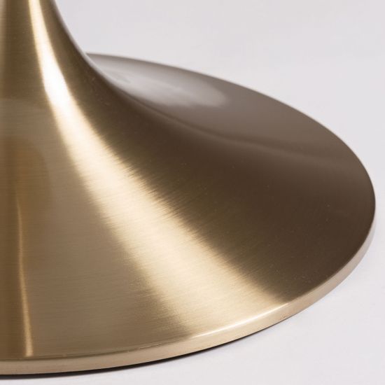 Обеденный стол KELHEIM белый/золотой Испания