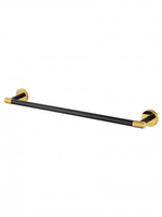 Полотенцедержатель WONZON & WOGHAND MAJESTIC, Черный/Золото (WW-9212)