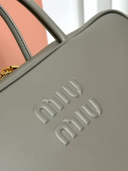 Сумка MIUMIU Beau серая
