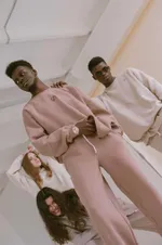 Толстовка ONE TWO "MULTICOLOR" Начес Синопия Фреско