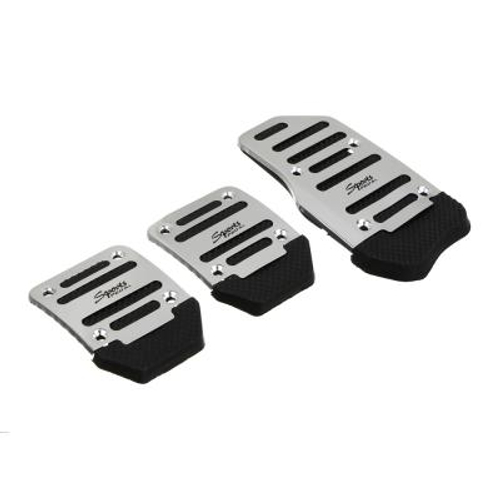 Набор накладок на педали, нерж.сталь