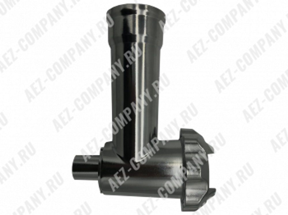 Корпус шнека мясорубки Китай (зажим под болт сбоку) / [AEZ-010447-6]