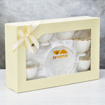 Чайный набор 12 предметов 250мл "Пломбир" (100397)