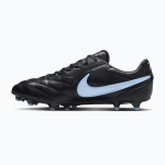 Футбольные бутсы Nike Tiempo Ligera Pro FG black/ice blue/obsidian