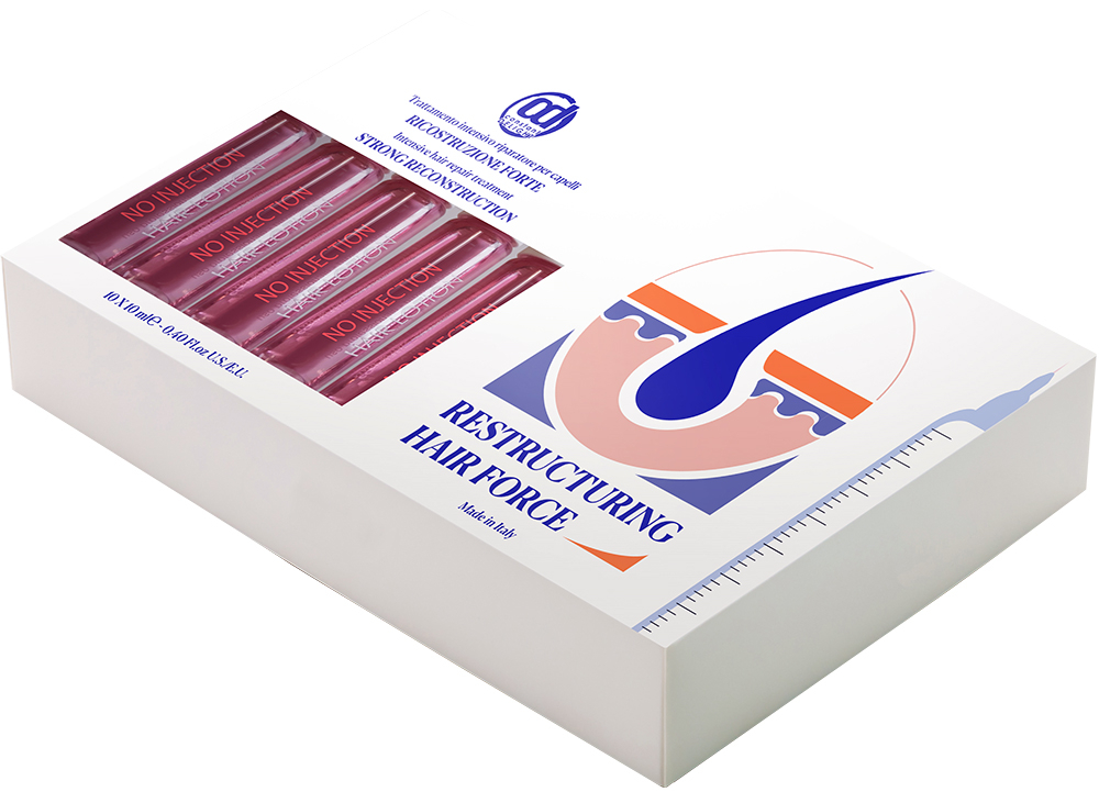 CONSTANT DELIGHT Ristructurante лосьон для волос восстанавливающий с гидролизованным кератином и липидным комплексом, 10*10 мл