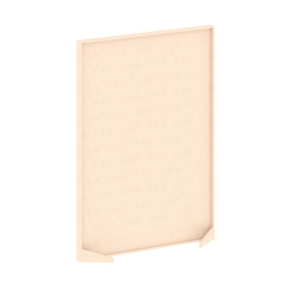 Напольная прямая перегородка VE.NPP-100.14 AK04 Акустикс (AcustiX)