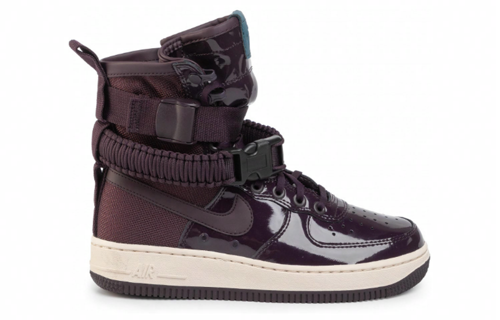Кроссовки Nike Air Force 1 Ruby Rose Force Is Female Port Wine (Женская размерная сетка)