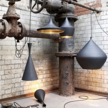 люстра Tom Dixon Beat Light Fat ( black)