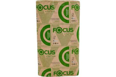 Полотенце бумажное V образное однослойное (15 пачек в коробке)