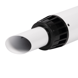 Комплект Royal Thermo: дымоход коаксиальный 60/100 - 1000мм АНТИЛЕД универсальный