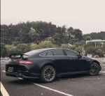 Карбоновые боковые юбки для MERCEDES BENZ AMG X290 GT43 GT50 GT53 GT63 2018+ АМГ Мерседес Бенц