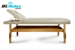 Массажный стол Relax Comfort бежевая кожа