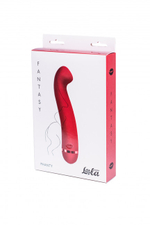 Изогнутый вибратор для G-стимуляции Fantasy Phanty (20 режимов) (Цвет: вишневый)