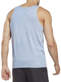 Мужская теннисная футболка Reebok Les Mills Natural Dye Tank Top - небесный