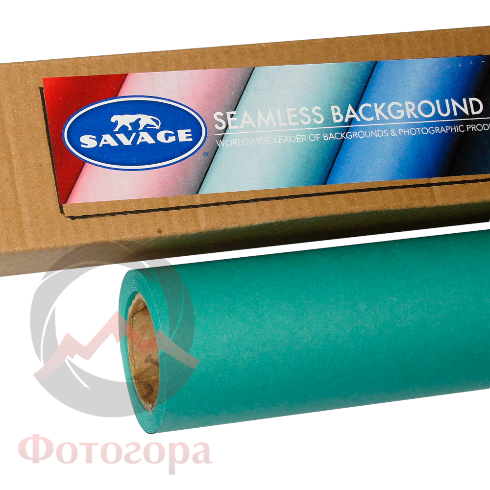 Бумажный фон 1,35х11м, цвет TEAL