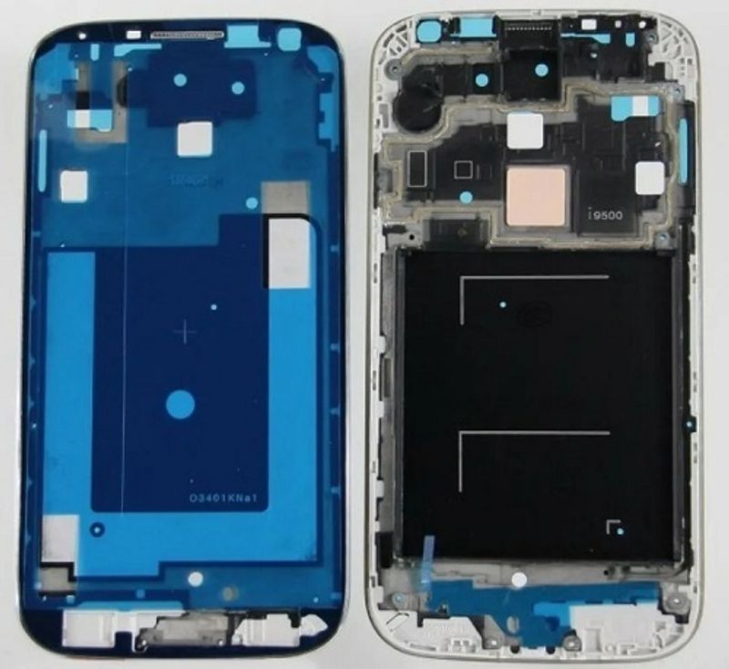 Задняя часть корпуса без крышки на Samsung S4 / i9500 (Black)