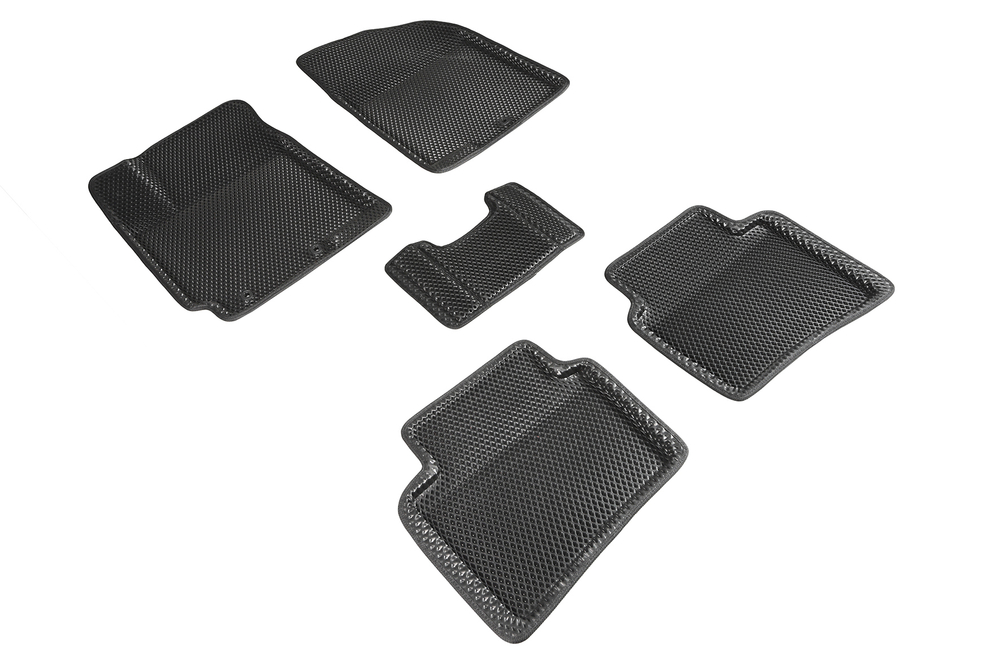 Коврики EVA 3D ромб для Hyundai Solaris 2010-2016, Seintex.95183