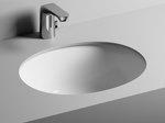 Умывальник овальный встраиваемый под столешницу Element 510x420x195мм, с крепежом и шаблоном для установки