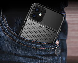 Чехол для iPhone 11 цвет Black (черный), серия Onyx от Caseport