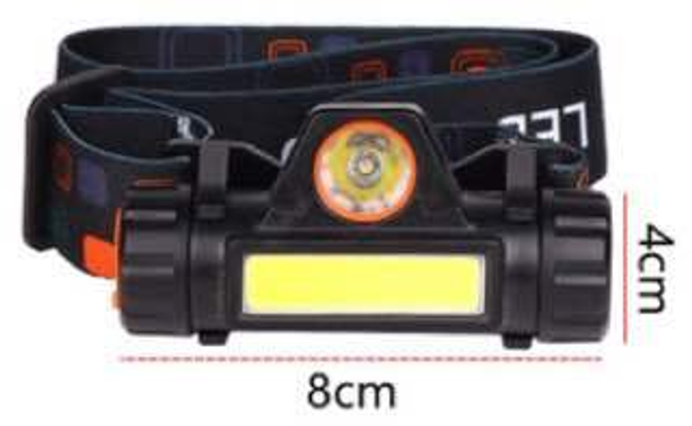 Фонарь налобный / двойной свет