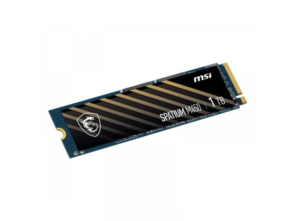 SSD накопитель MSI Spatium M450 1ТБ, M.2 2280, PCIe 4.0 x4, NVMe [S78-440L980-P83]