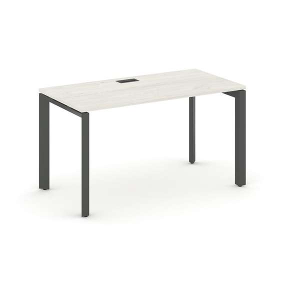 Style Project Стол письменный SN-59P.SP-013 Дуб Наварра/Металл Антрацит/Черный Заглушка 1380*700*750