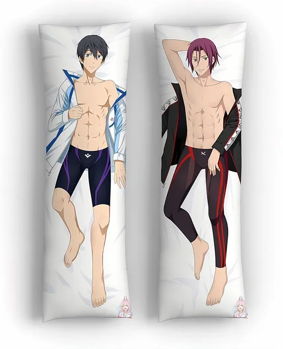 Дакимакура Харука Нанасэ и Рин Мацуока