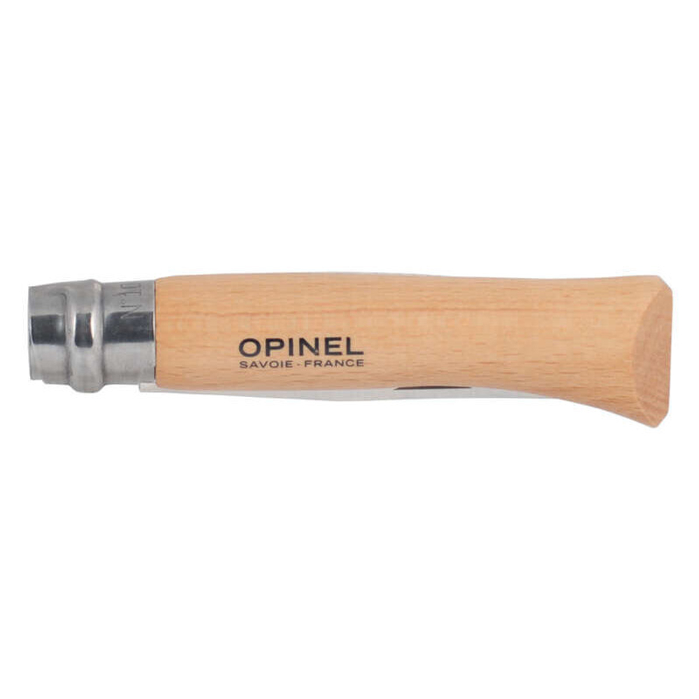 Нож туристический Opinel №9, углеродистая сталь, рукоять из дерева бука, 113090