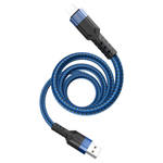 Кабель USB x Lightning Hoco. U110 (2.4A/1.2m./6mm) Nylon