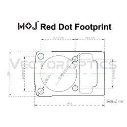 Прицел коллиматорный Vector Optics Frenzy-X 1x22x26, RD 3 MOA, AUT, MOJ
