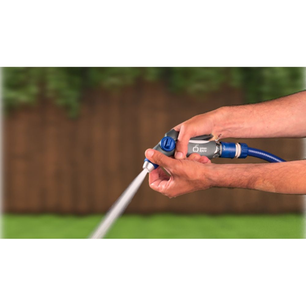 GWHM12-036 GREEN APPLE Пистолет-распылитель, металл, регулируемая латунная форсунка, 3 режима