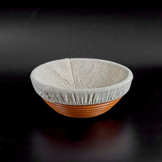 Круглая корзинка для расстойки из пластика S, 20 см, до 500г теста