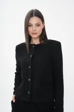 Жакет Alexandra Talalay букле AJ006 черный