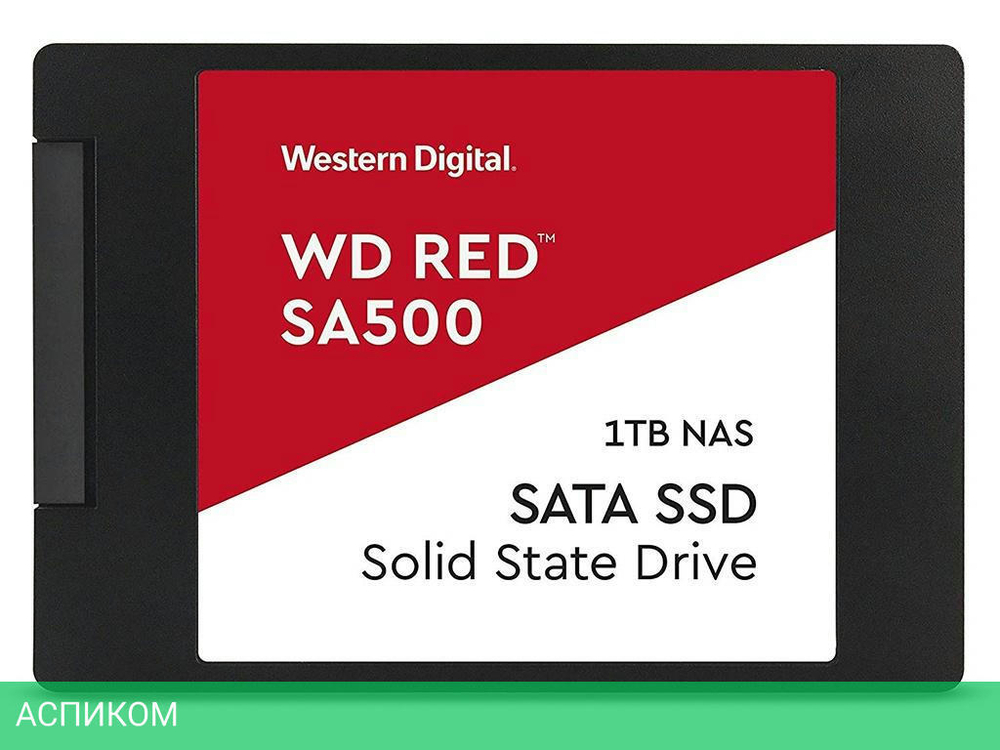 SSD диск WD 1TB Red WDS100T1R0A