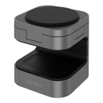 Зарядная станция MagSafe Energea MagCube для iPhone, Apple Watch и AirPods (Qi2) Беспроводная зарядка: Qi 15 Вт, Qi 5 Вт, магнитное крепление для быстрой зарядки Apple Watch (Qi 5 Вт). Проводная зарядка: нет. Сертификации MFi и Qi2. Есть LED-индикация