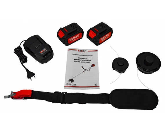Триммер аккумуляторный BRAIT BCBC40-4PUBL-2 PRO