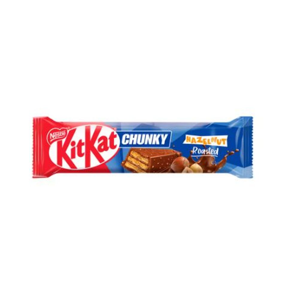 Шоколадный батончик KitKat Chunky Hazelnut 38гр