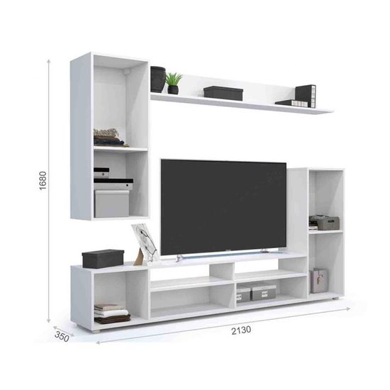 Гостиная ЛИЯ венге / белый глянец