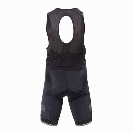 4 pocket bib-Shorts Black