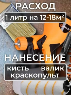 Грунт-эмаль краска по ржавчине 3в1 DALI Черный RAL 9005 2л